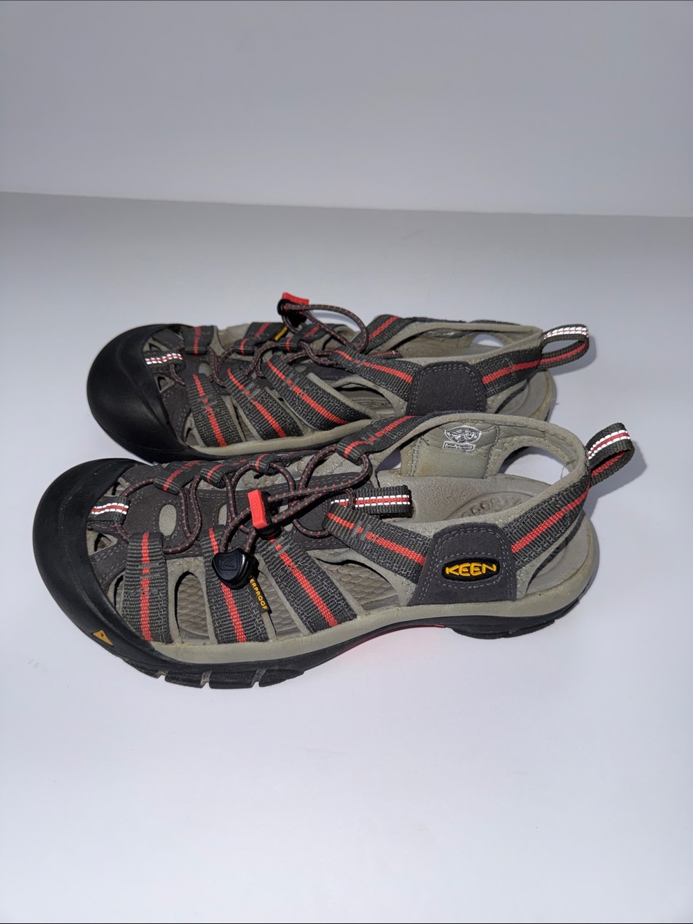 Keen Women’s Olive Green and Red Outdoor Sport Sandals